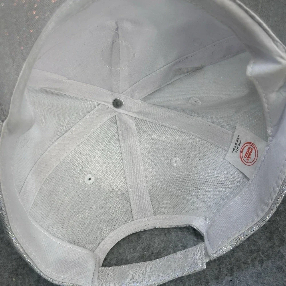 Wonder Nation Unicorn Hat Kids Baseball Cap Sparkly Silver One Size
